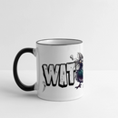 WAT IS'N?-Panoramatasse - Weiß/Schwarz