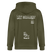 DIT ESKALIERT EH-Unisex Bio-Kapuzenjacke - Khaki