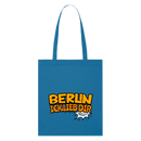 BERLIN ICK LIEB DIR - Bio-Stoffbeutel - Königsblau