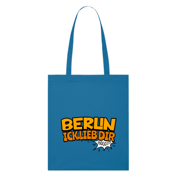 BERLIN ICK LIEB DIR - Bio-Stoffbeutel - Königsblau