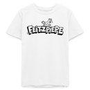 FLITZPIEPE-Bio Teenager T-Shirt - Weiß