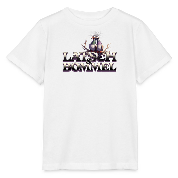 BERLINER LATSCH UND BOMMEL - Kinder BIO T-Shirt - Weiß