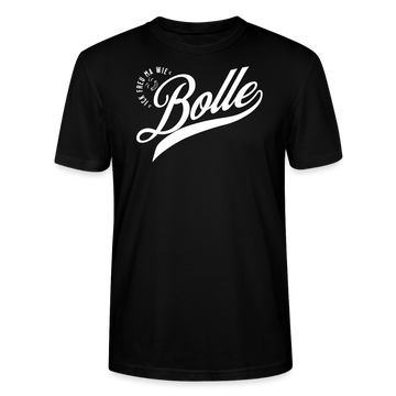 ICK FREU MA WIE BOLLE-Unisex T-Shirt BIO - Schwarz