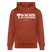 Berliner Begrüssung-TACHCHEN IHR FLITZPIEPEN- Bio-Hoodie - Terrakotta