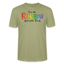 PRIDE 'REGENBOGENSCHAF-Unisex T-Shirt Bio - Nebelgrün
