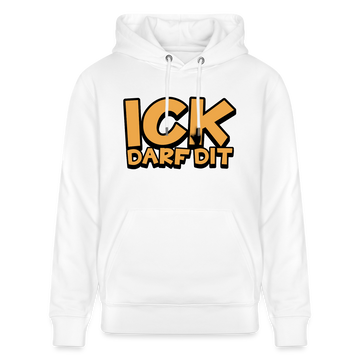 ICK DARF DIT - Bio-Hoodie CRUISER - Weiß