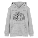 BERLIN-Teenager Bio-Hoodie - Grau meliert
