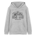 BERLIN-Teenager Bio-Hoodie - Grau meliert