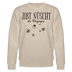 JIBT NÜSCHT zu Weihnachten in Berlin-Unisex Bio-Sweatshirt - Beige