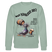 WAT KIEKSTN SO?-Unisex Bio-Sweatshirt - Helles Graugrün