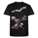 WAT KIEKSTN SO?-Männer Premium Bio T-Shirt - Schwarz