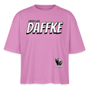 AUS DAFFKE-Frauen Boxy Bio-T-Shirt - Pink