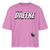AUS DAFFKE-Frauen Boxy Bio-T-Shirt - Pink
