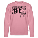 JEH MIR NICH UFFN SENKEL-Unisex Bio-Sweatshirt - Lila Traum