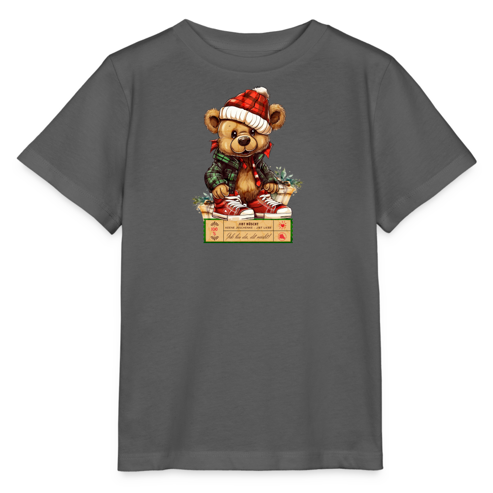 KEENE JESCHENKE - BIO Kinder T-Shirt - Anthrazit