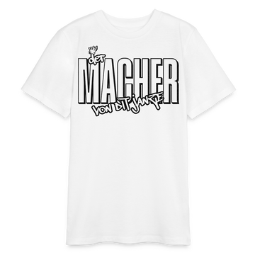 DER MACHER VON DIT JANZE - Bio Teenager T-Shirt - Weiß