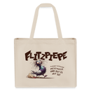 BERLINER FLITZPIEPE - Einkaufstasche - Naturweiß