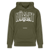 NÜSCHT MUSS ICK -Unisex Bio-Hoodie-2025 - Khaki Grün