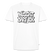 NÜSCHT DARF ICK-Männer Premium T-Shirt - Weiß