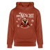 JIBT NÜSCHT-Unisex Bio-Hoodie-mit Berliner Bär - Terrakotta