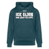 ICK GLOOB MIR LAUST DER AFFE-Unisex Bio-Hoodie - Dunkles Petrol