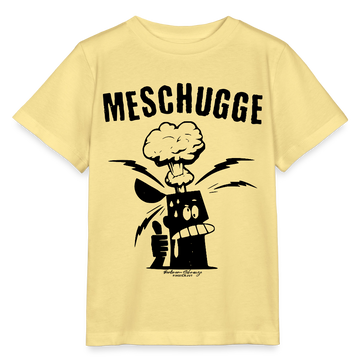 MESCHUGGE - Kinder BIO T-Shirt - Gelb Viva 