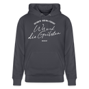 WIR SIND DIE GEILSTEN-Berlin26-Unisex Bio-Hoodie - Indigoblau
