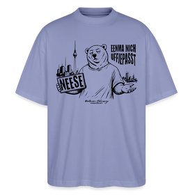 Berlin Souvenir mit Spruch-NEESE-Oversized Unisex Bio T-Shirt - Violett