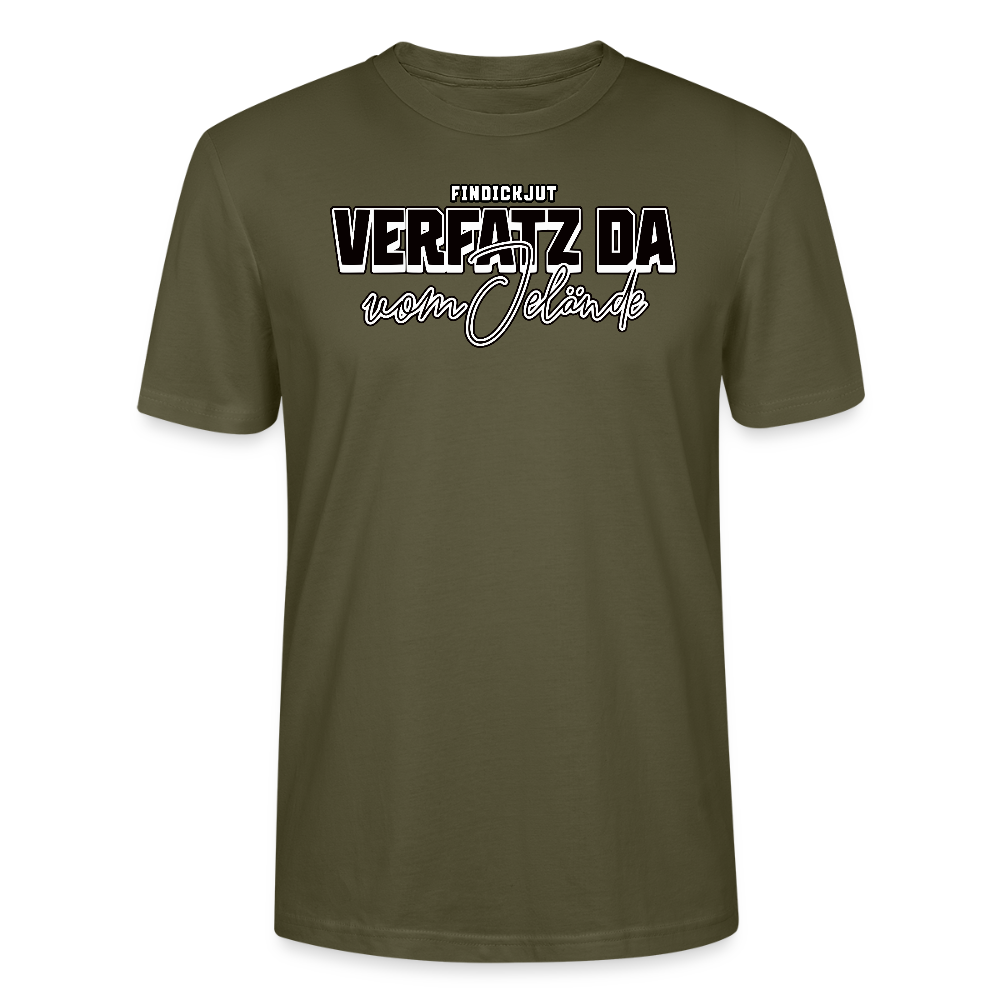 VERFATZT DA VOM JELÄNDE- Unisex T-Shirt BIO - Khaki
