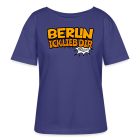 BERLIN ICK LIEB DIR-Rundhals Frauen Bio-T-Shirt - Dämmerung