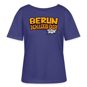BERLIN ICK LIEB DIR-Rundhals Frauen Bio-T-Shirt - Dämmerung