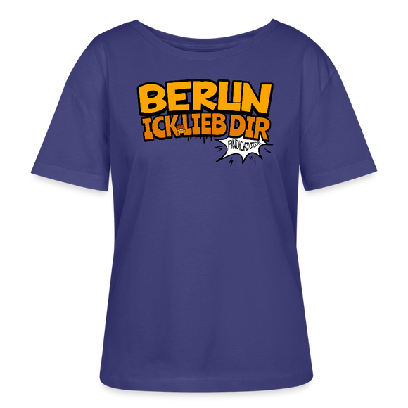 BERLIN ICK LIEB DIR-Rundhals Frauen Bio-T-Shirt - Dämmerung