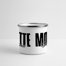 MOTTE UND MAUSI-Panorama Emaille-Tasse - Weiß