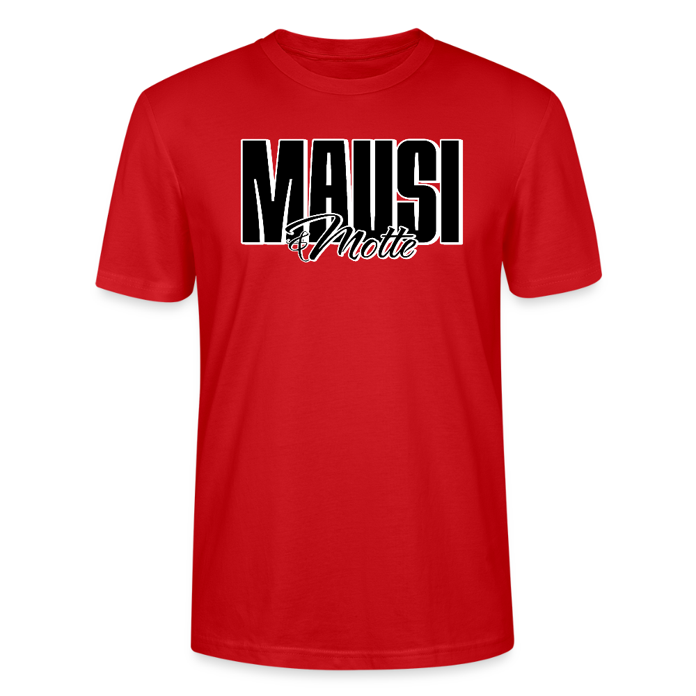 MAUSI UND MOTTE-Unisex T-Shirt Bio - Rot