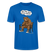 Berliner Bär Shirt-JEH MIR NICH UFFN SENKEL-Unisex T-Shirt - Pfauenblau