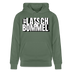 WIE LATSCH UND BOMMEL - Unisex Bio-Hoodie - Tanngrün
