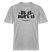 Berliner Gelassenheit-ET IS WIE'T IS- RELAXED FIT Unisex Organic T-Shirt - Grau meliert