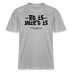 Berliner Gelassenheit-ET IS WIE'T IS- RELAXED FIT Unisex Organic T-Shirt - Grau meliert