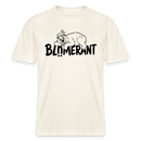 BLÜMERANT-RELAXED FIT Unisex Organic T-Shirt mit Berliner Schnauze - Naturweiß 
