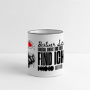 Berlin Souvenir-FIND ICK JUT-Panoramatasse - Weiß/Schwarz