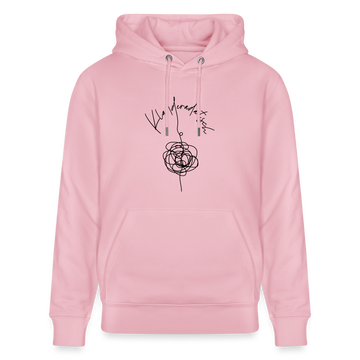 KLADDERADATSCH - Unisex Bio-Hoodie - Hellrosa