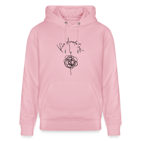 KLADDERADATSCH - Unisex Bio-Hoodie - Hellrosa