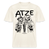 ATZE-beste Freunde-RELAXED FIT Unisex Organic T-Shirt - Naturweiß 