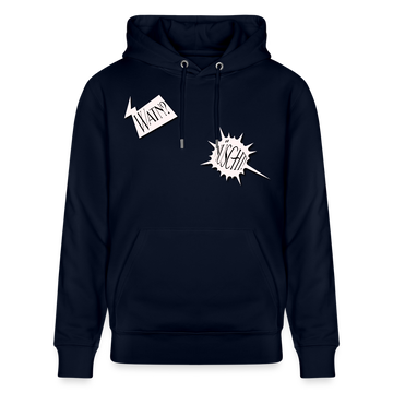 WATN? NÜSCHT!-Unisex Bio-Hoodie - Navy