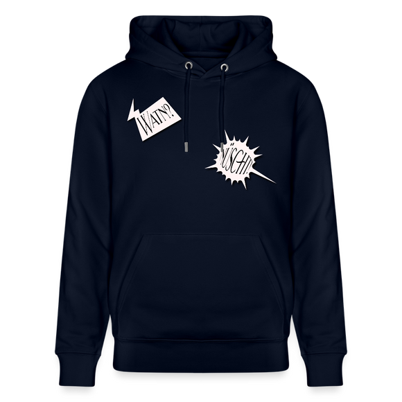 WATN? NÜSCHT!-Unisex Bio-Hoodie - Navy