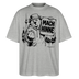 MACH HINNE – Berlin Souvenir -Oversized Unisex Bio T-Shirt - Grau meliert