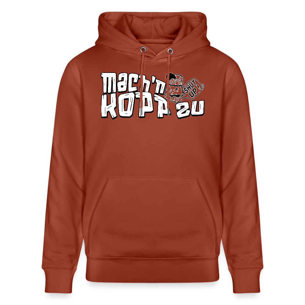 MACH'N KOPP ZU-Unisex Bio-Hoodie II - Terrakotta