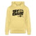 Berliner Schnauze-Unisex Bio-Hoodie-DIT ESKALIERT EH - Gelb Viva 