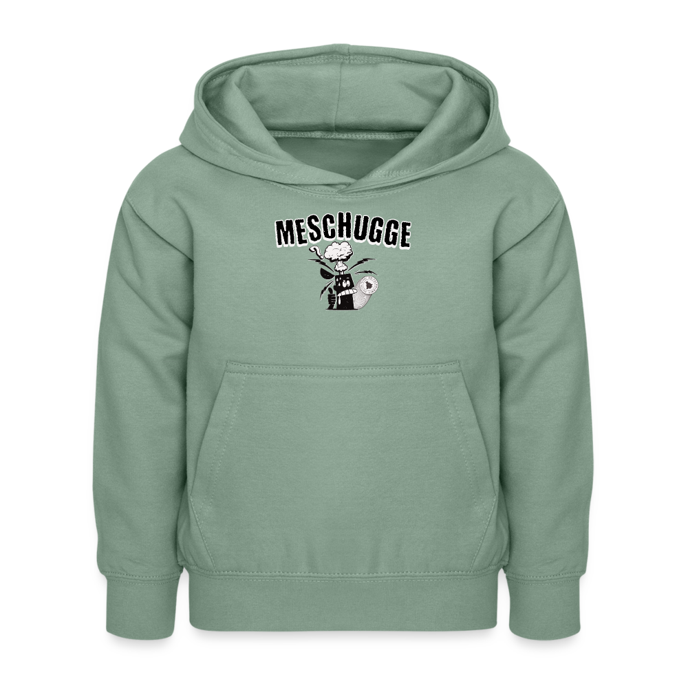 MESCHUGGE - Kinder Hoodie - Graugrün