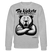 Da kiekste, wa?-Unisex Bio-Sweatshirt - Grau meliert
